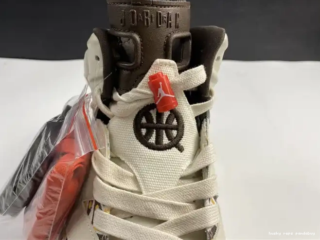 Rep Husky Sail Quai54 AIR CZ4152-100 Jordan Retro 6 Brown (2020) 0522